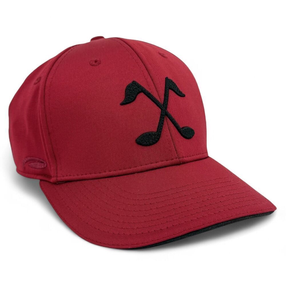 Troubadour Branded Golf & Field Club Embroidered Adjustable Hat Maroon